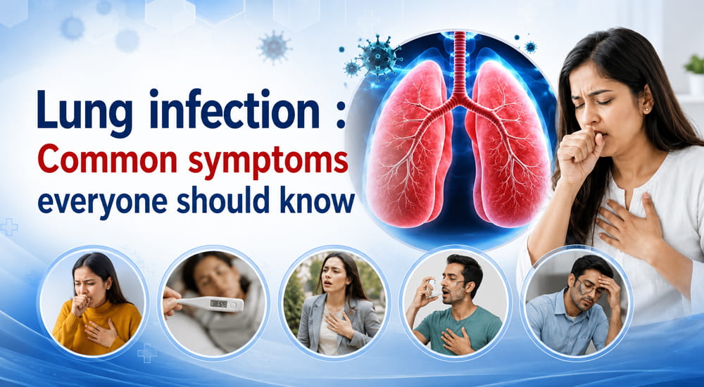 Lung infection : Common symptoms everyone should know